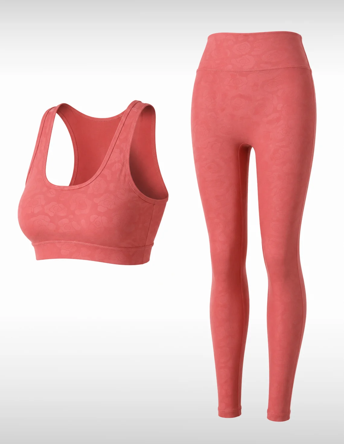 ست نیم تنه و لگ ورزشی زنانه بدون برند Elegant Fit W