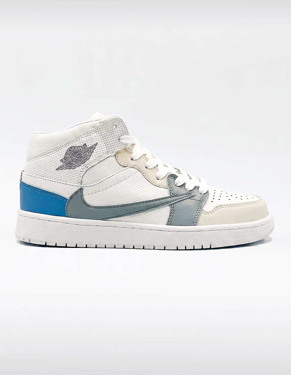 کتونی روزانه زنانه نایک Nike Jordan Travis Scott 1 Mid W